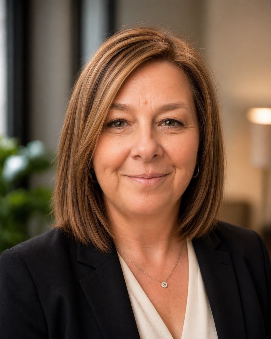 Portrait de Nathalie Dujardin, consultante IA & automatisation, créatrice systèmes web